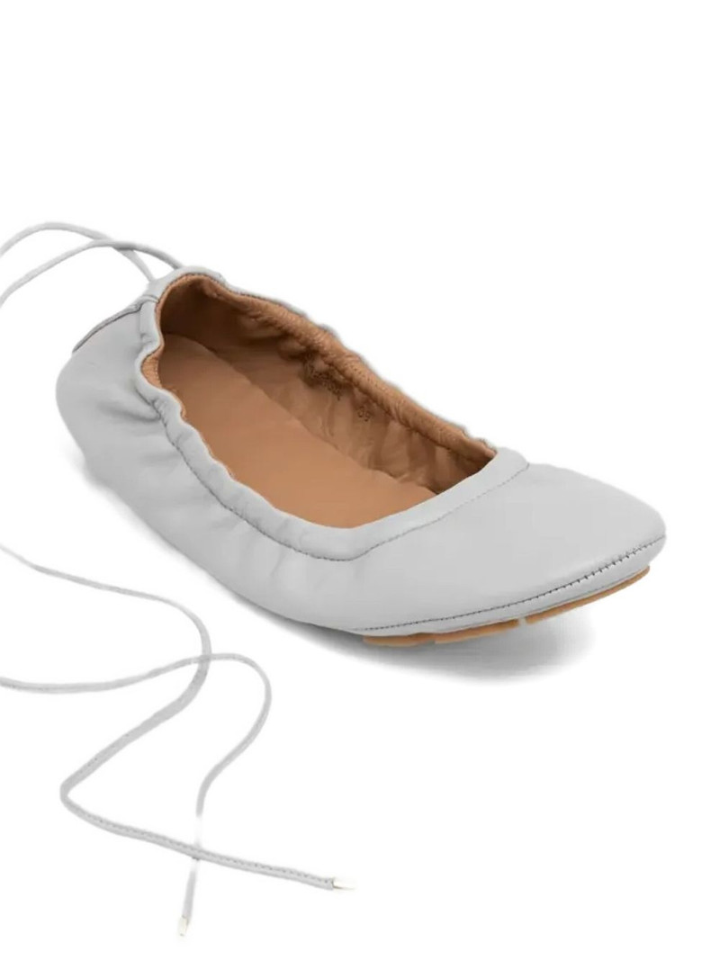 BOSS ankle-ties ballet flats outlook