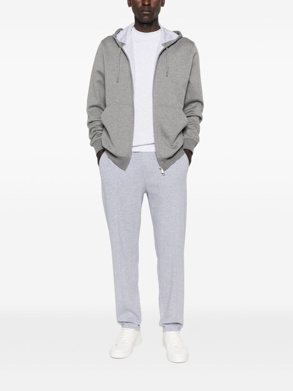 zip-up hoodie - 2