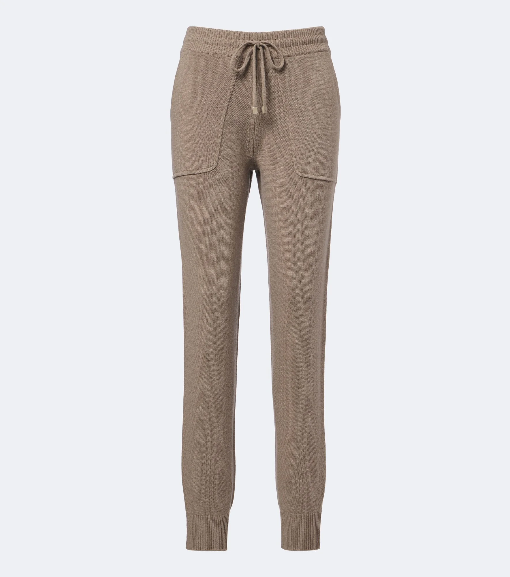 Wool and cashmere slim pants - 1
