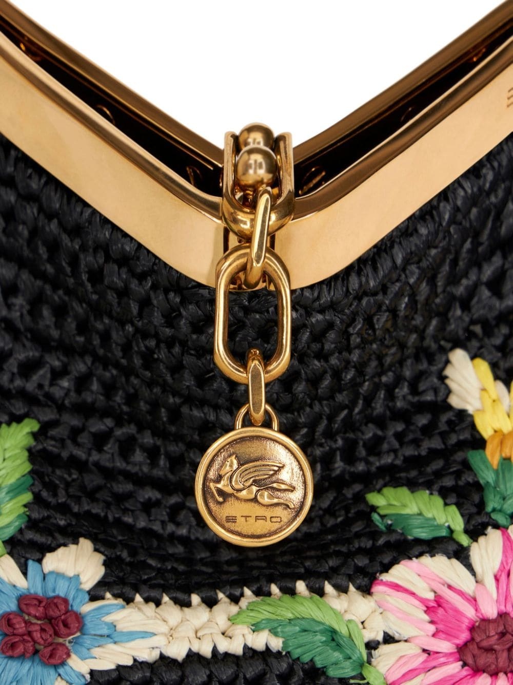 Vela floral-embroidered crossbody bag - 6