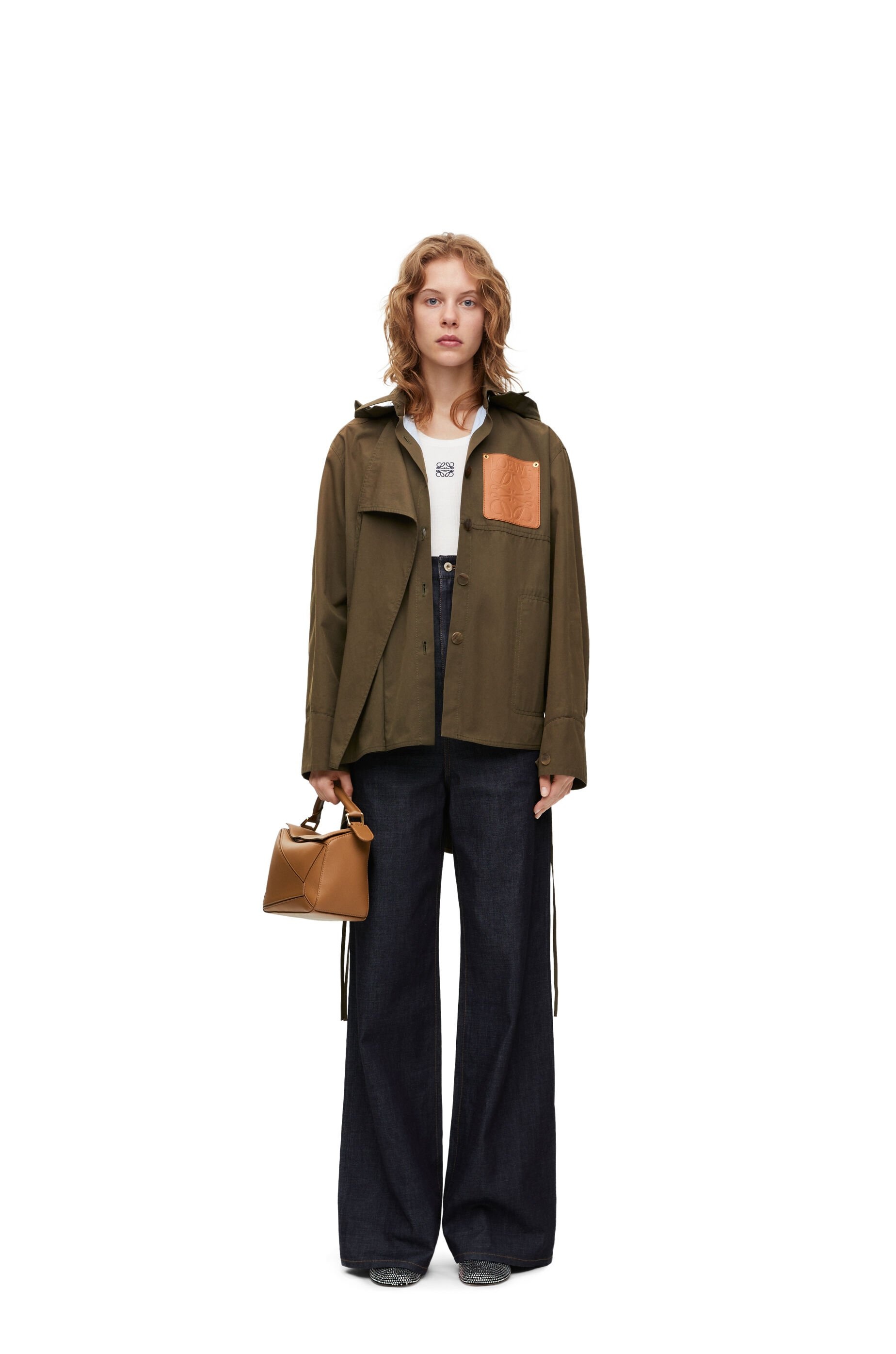 Hooded parka in cotton - 2