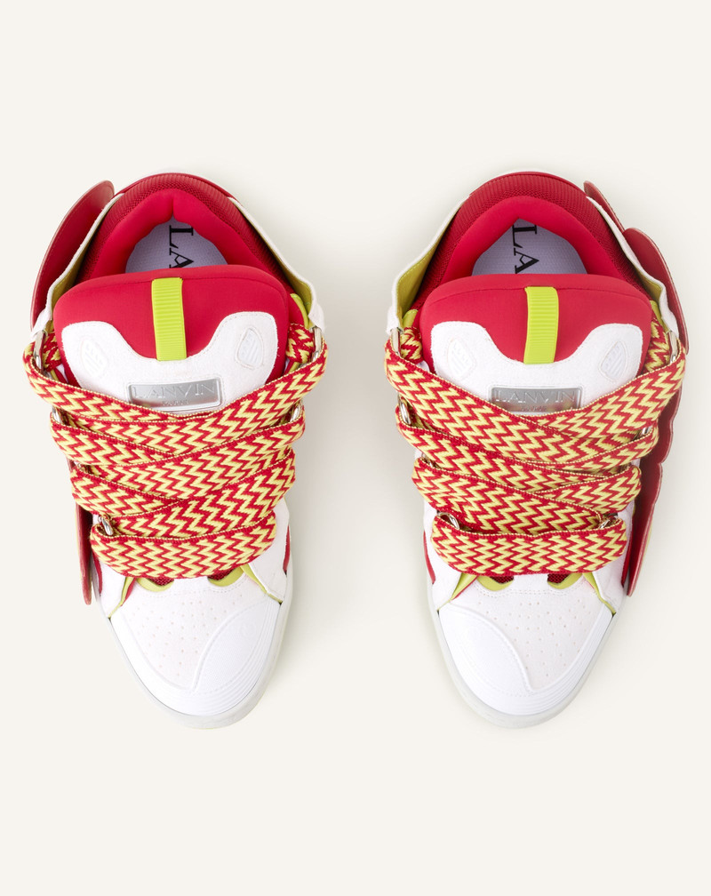 CURB PATCH SNEAKERS IN LEATHER 6