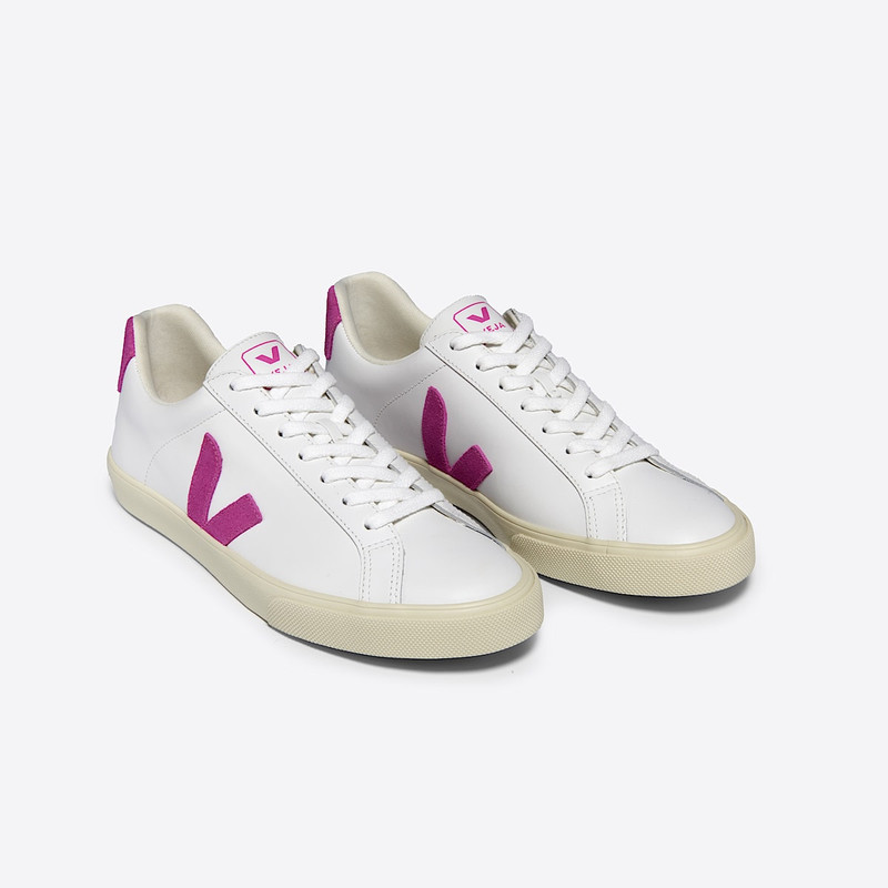 VEJA ESPLAR LEATHER WHITE ULTRAVIOLET outlook