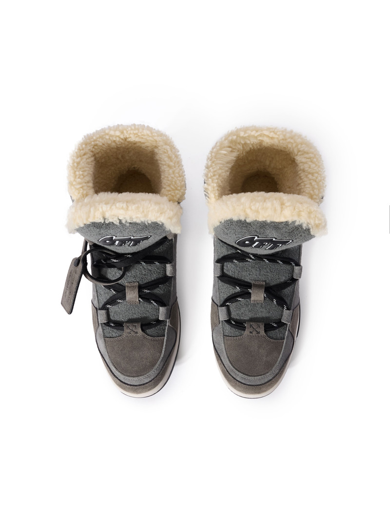 Shearling Trim Winter Boots 4