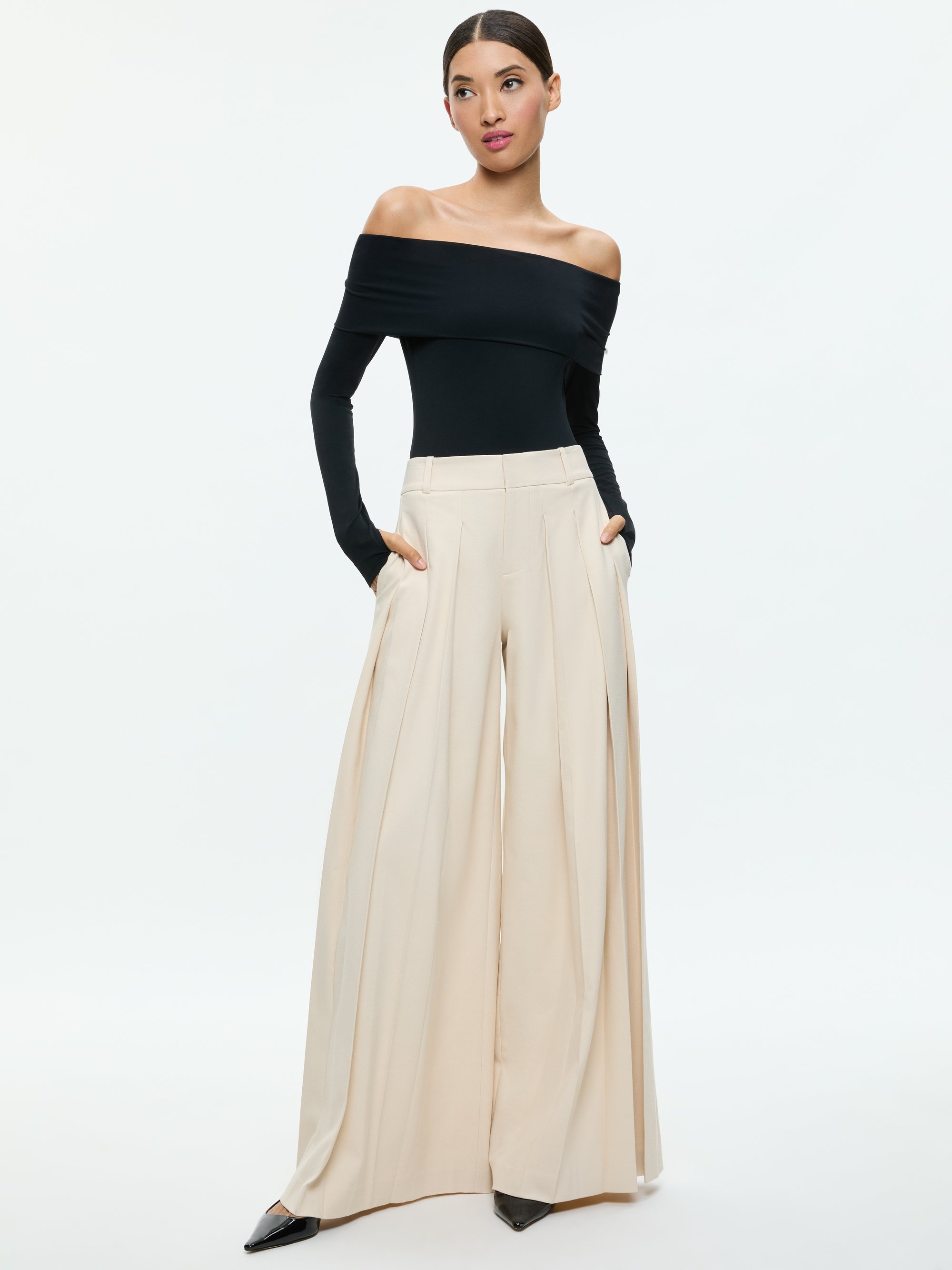 ELIA OFF THE SHOULDER BODYSUIT - 3