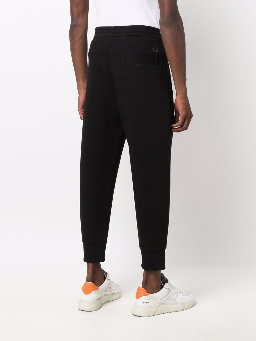 drawstring-waist track pants - 4