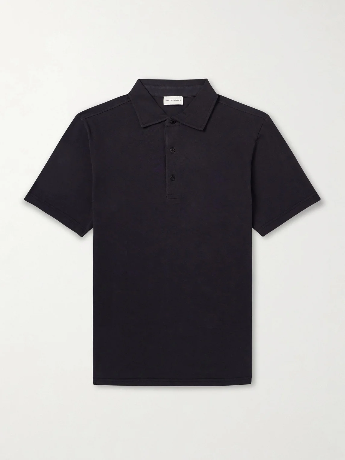 Luca Cotton-Piqué Polo Shirt - 1