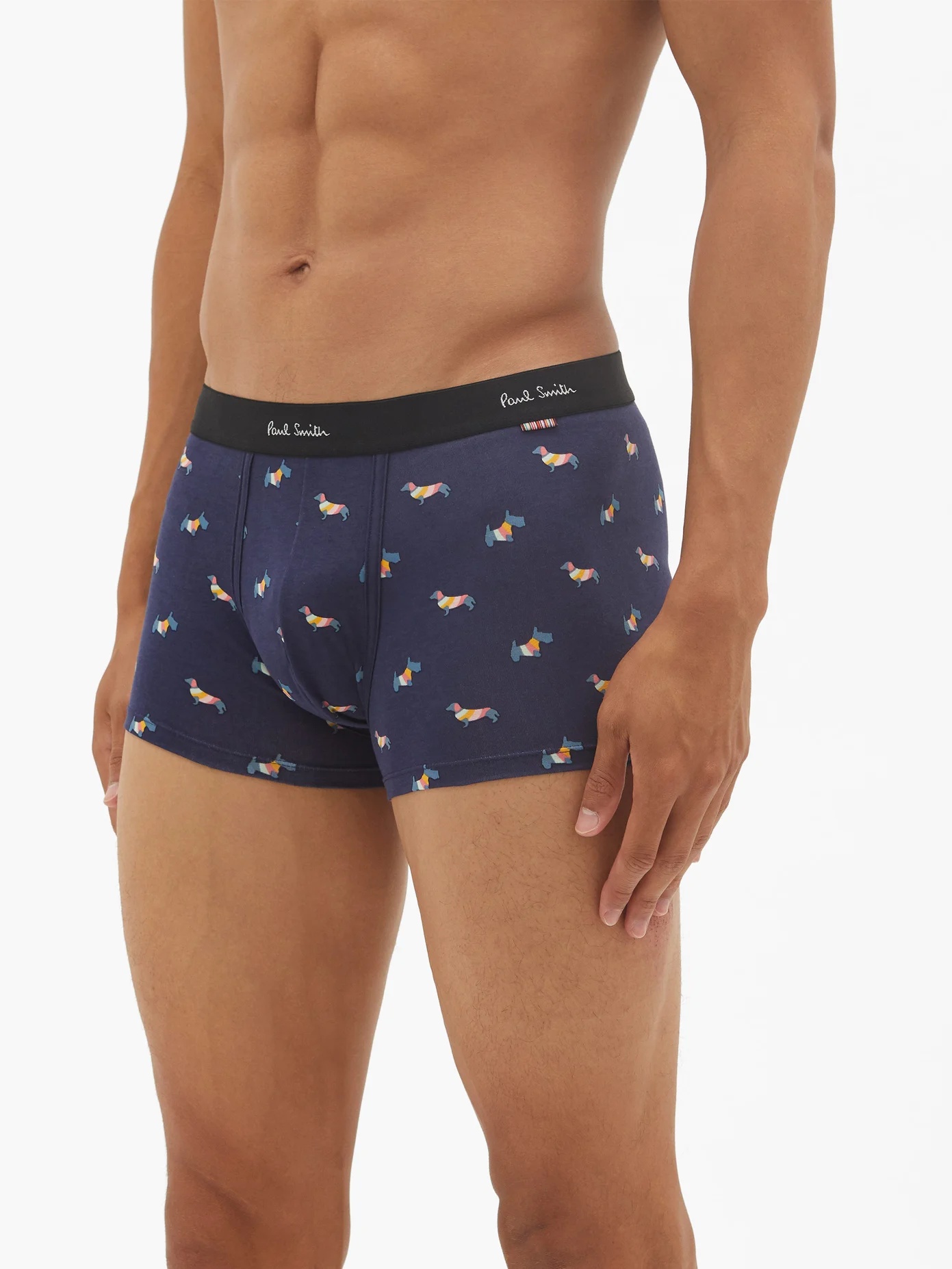 Dog-printed cotton-blend boxer briefs - 2