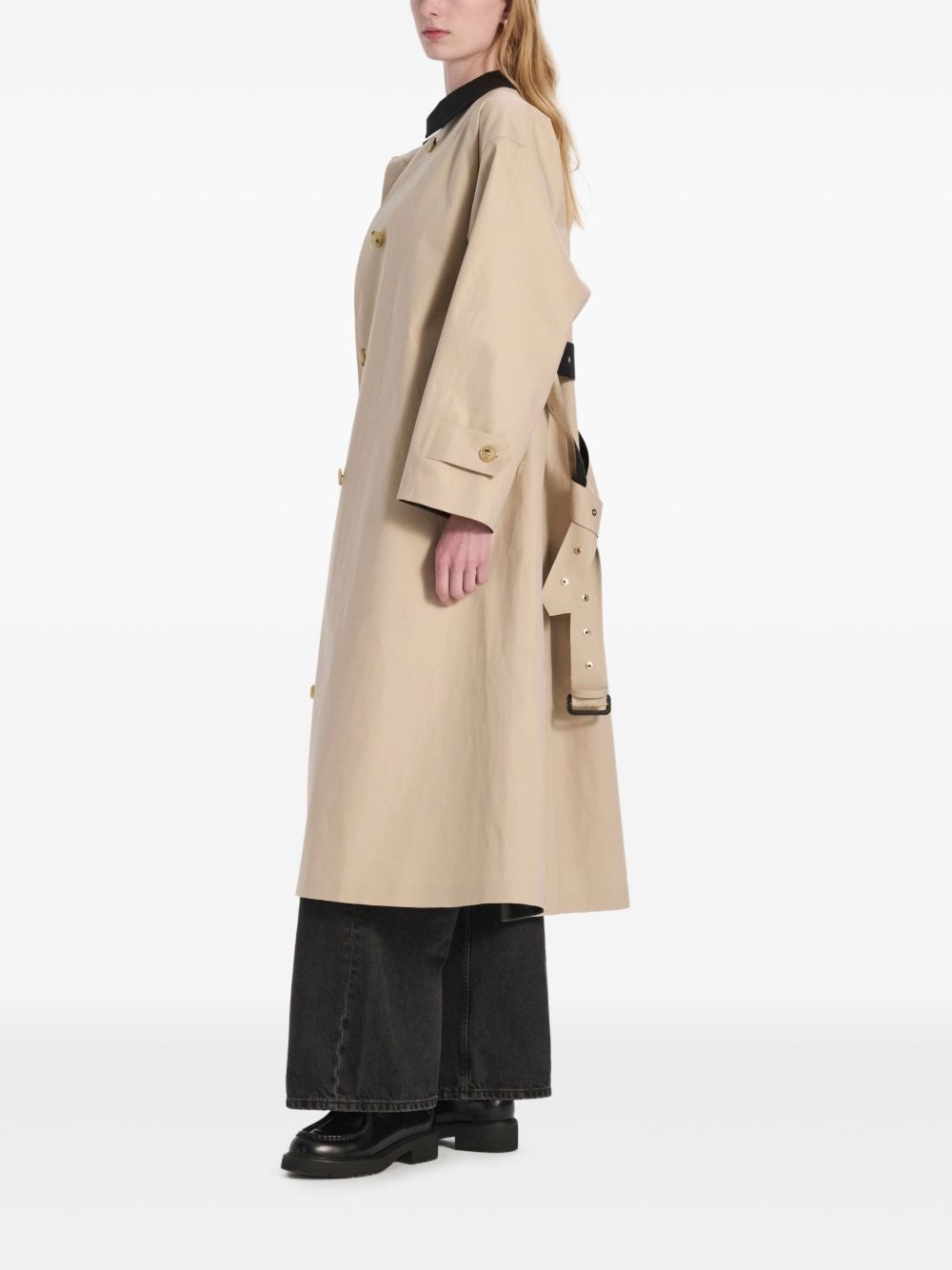 Bowland belted trench coat - 3