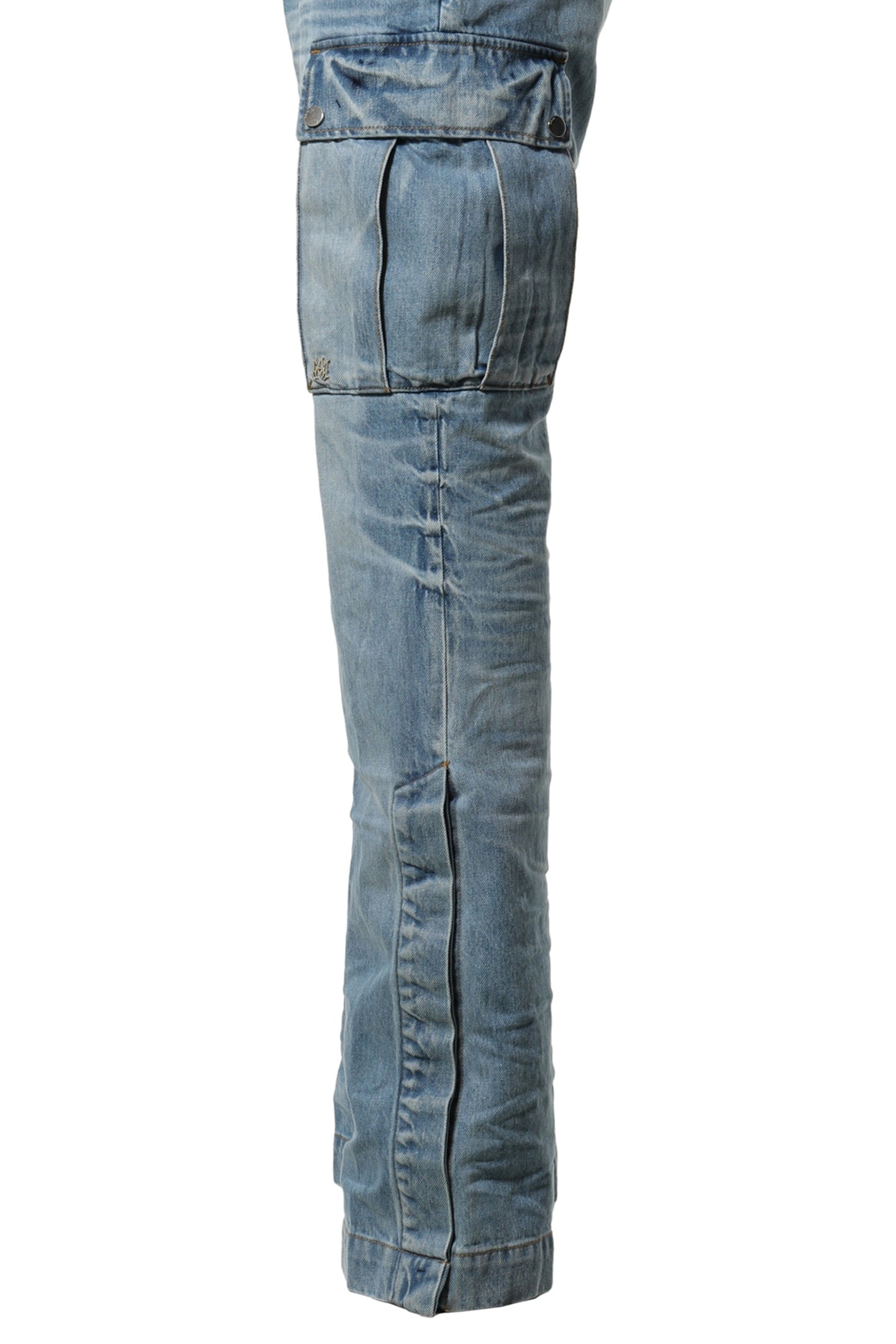 M65 CARGO KICK FLARE / FADED INDIGO - 6