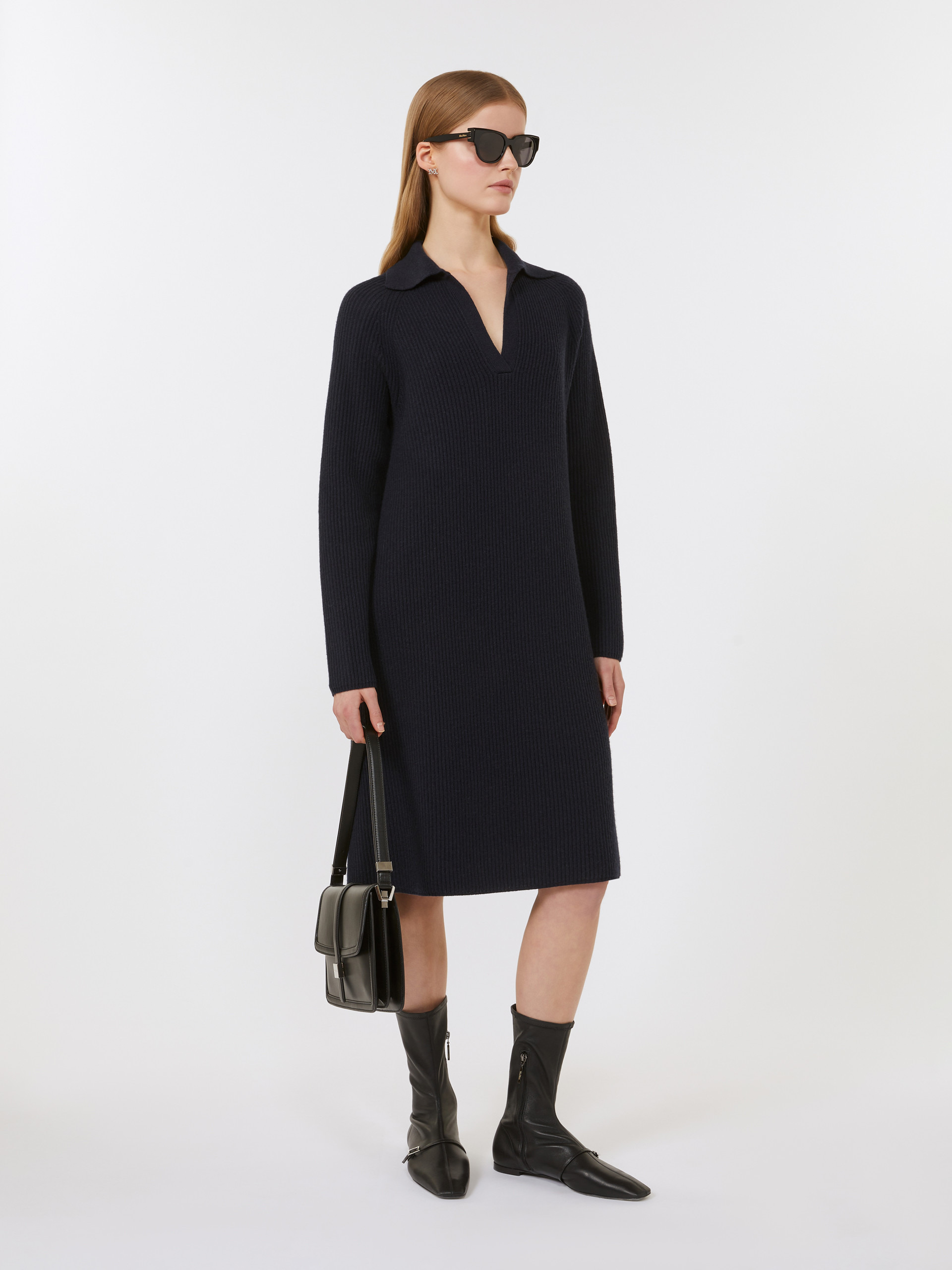 MANA Relaxed-fit wool and cashmere dress - 2