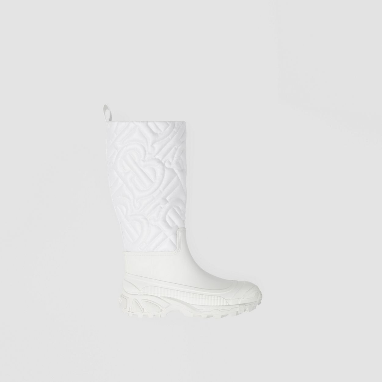 Quilted Monogram Panel Rain Boots - 5