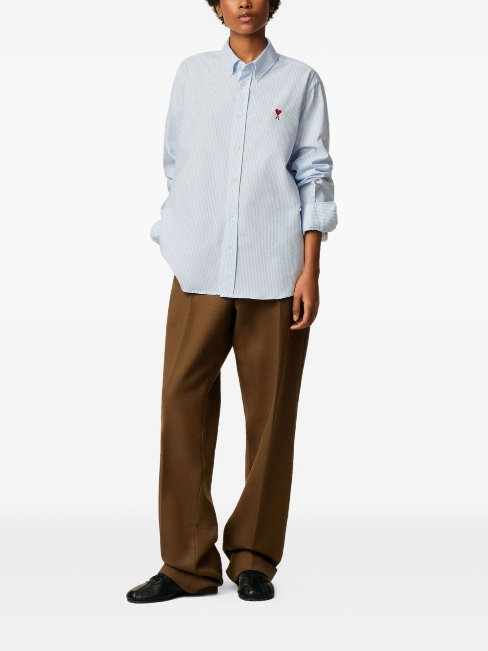 Ami de Coeur striped shirt - 2