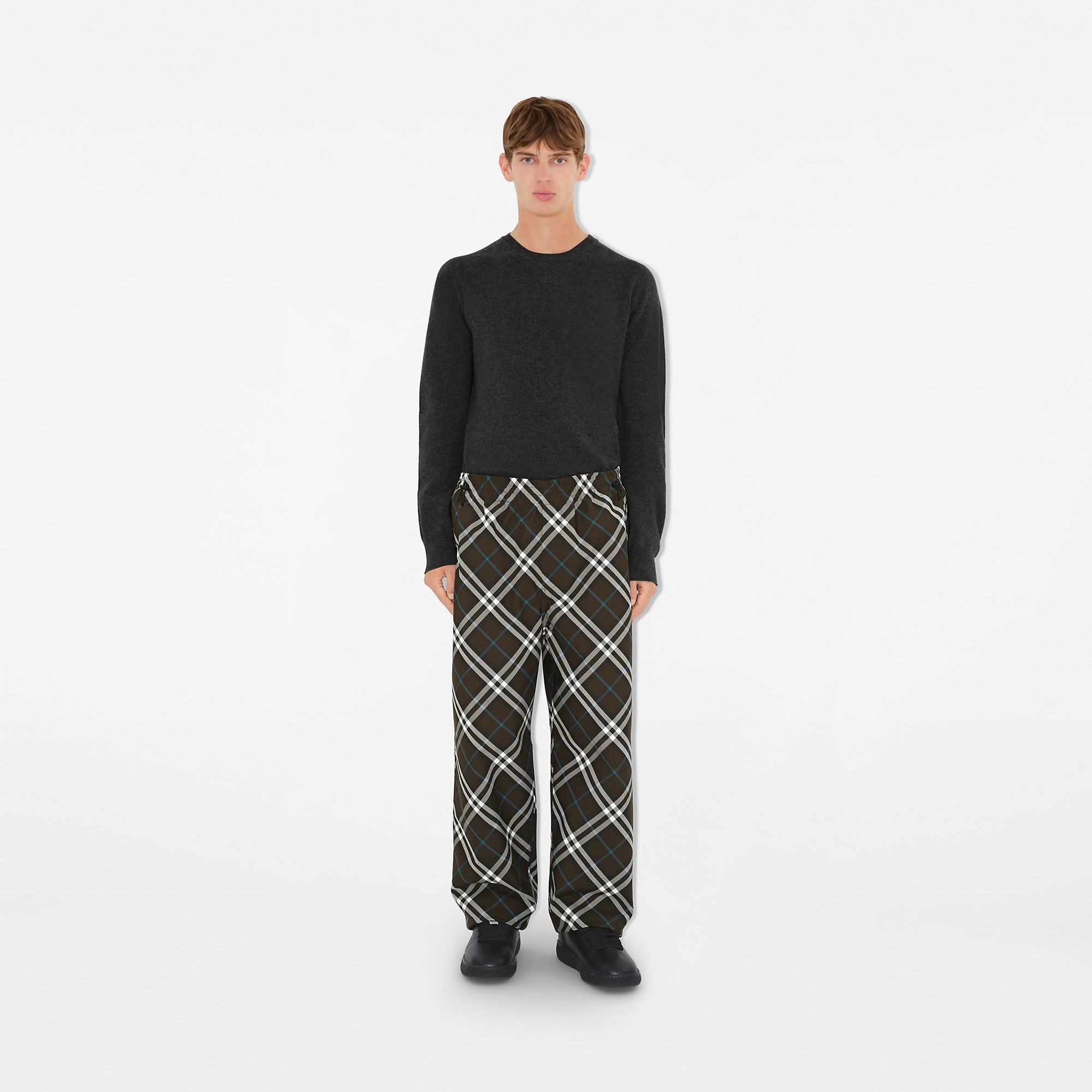 Check Twill Trousers - 2