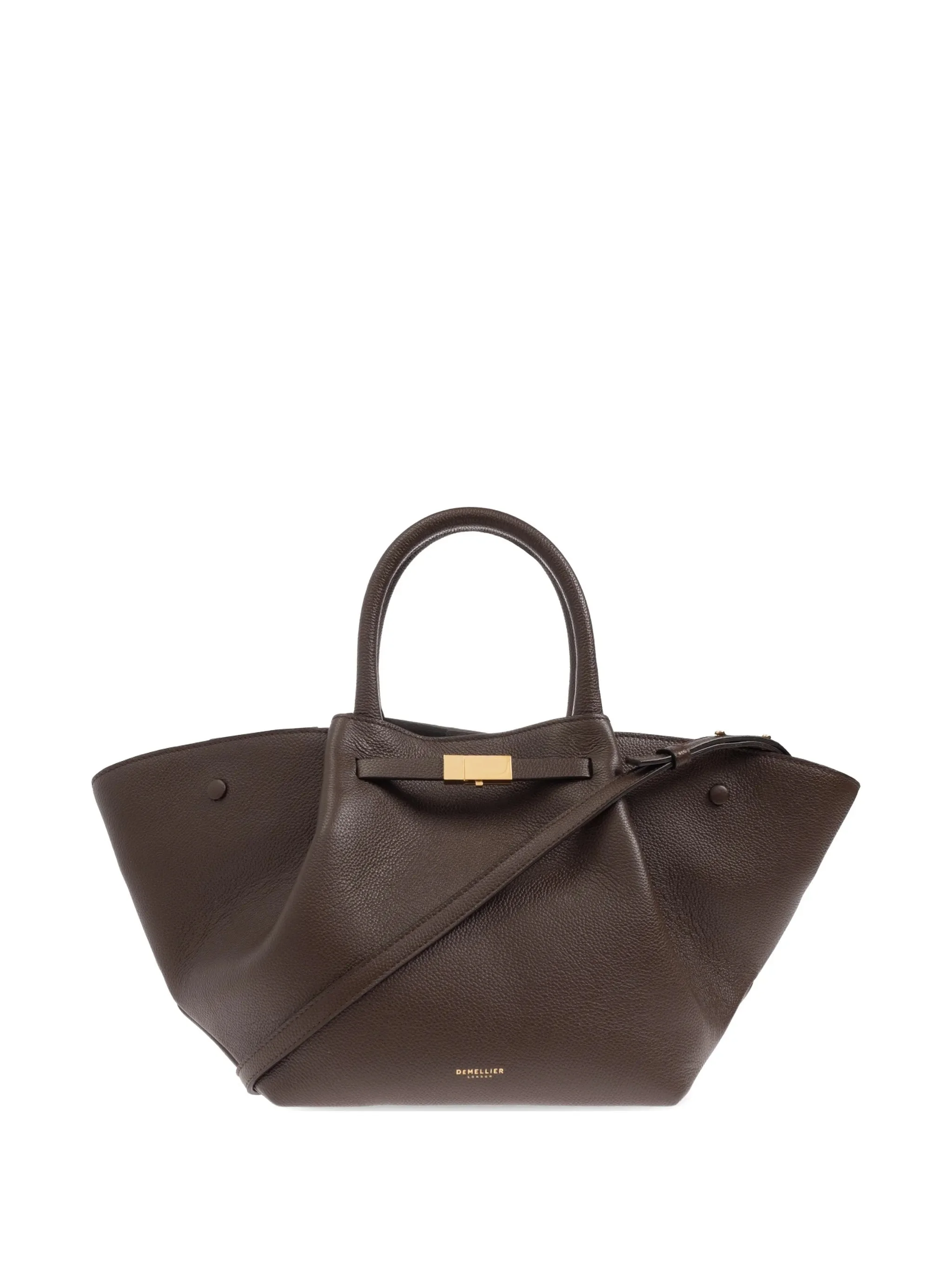 Demellier Midi New York Grained Leather Tote Bag - 1