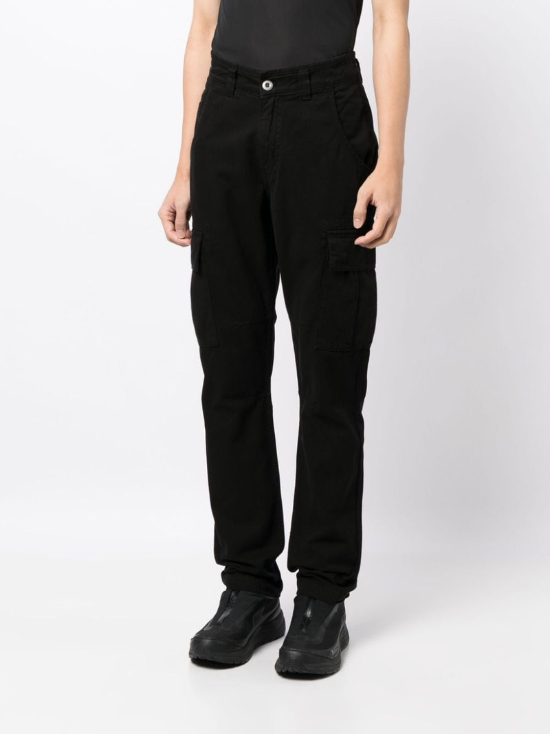 straight-leg cotton cargo trousers 3