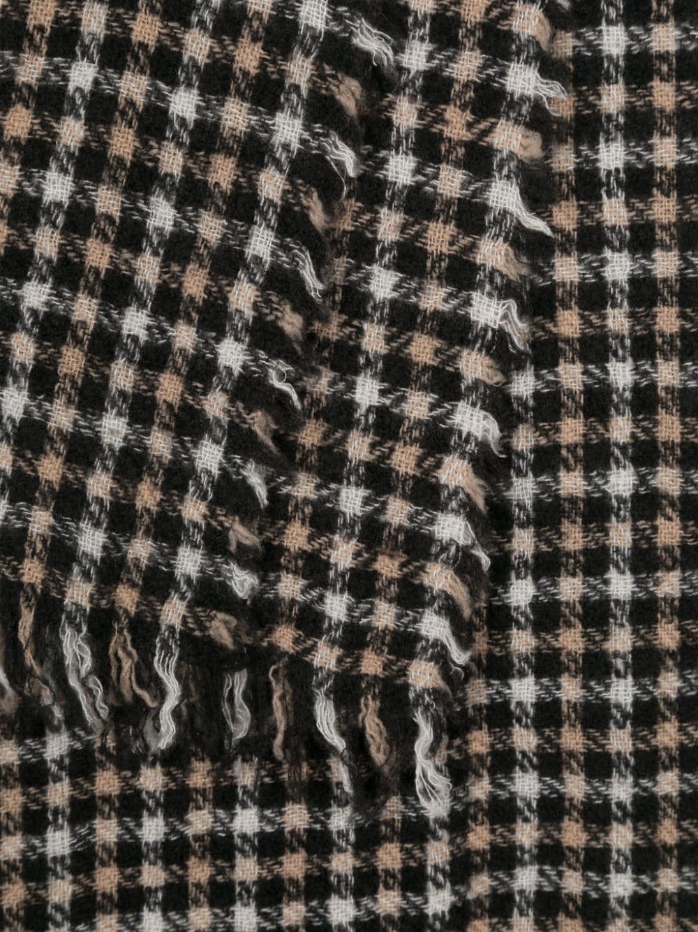 checked scarf - 3