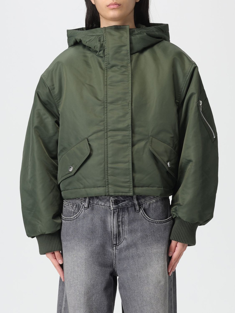 STAND STUDIO Jacket Woman color Green 1