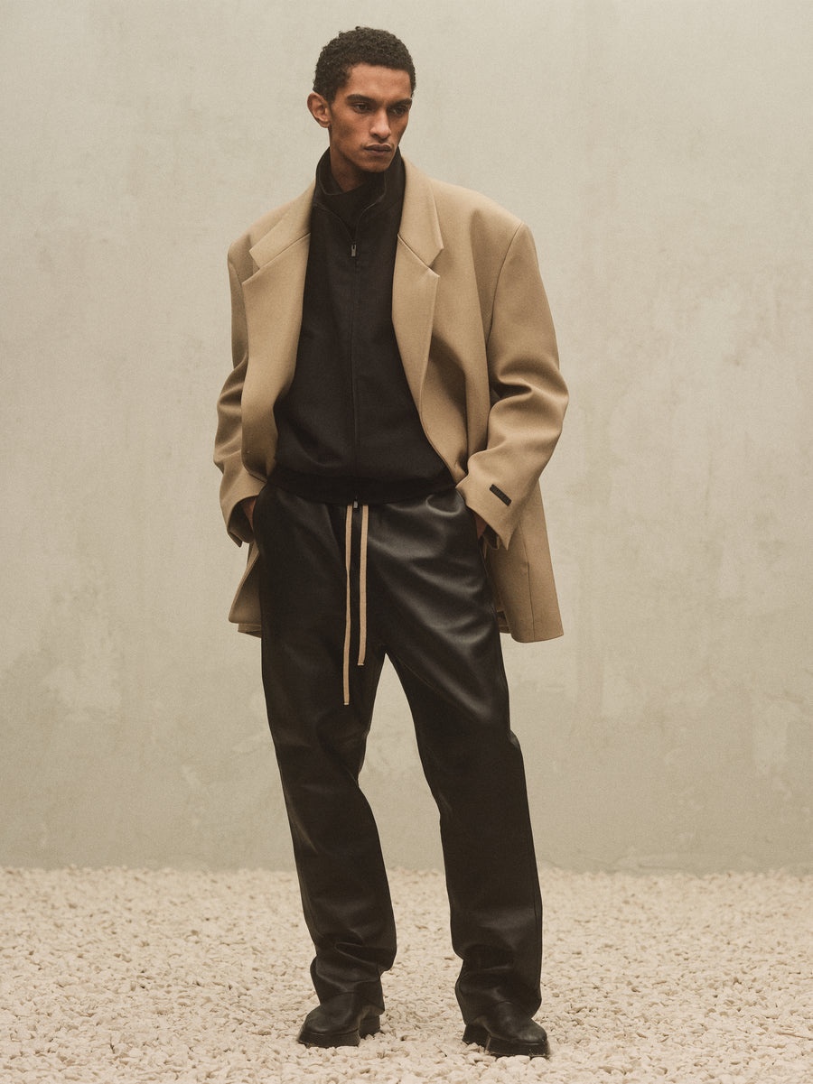 Weighted Twill Relaxed Blazer - 2