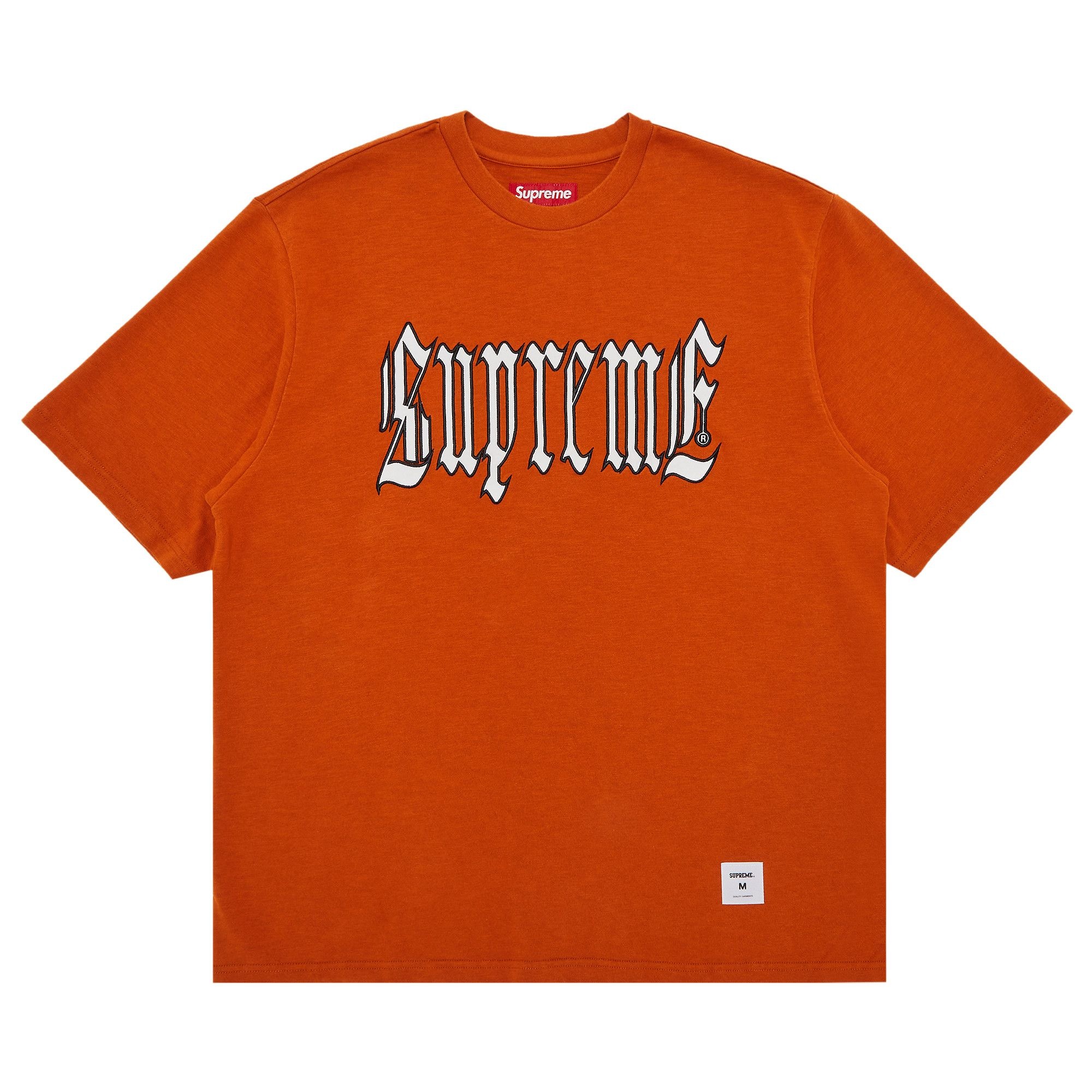 Supreme Old English Short-Sleeve Top 'Rust' - 1