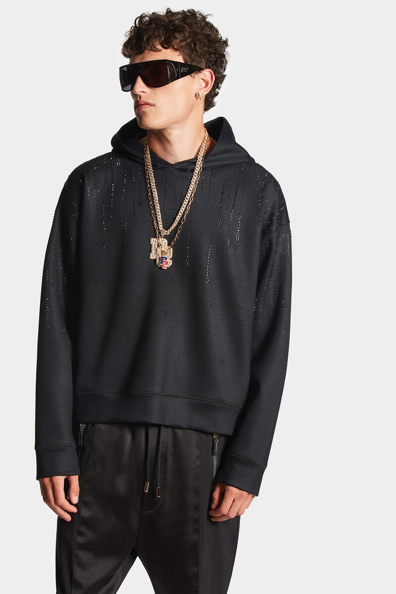 RAINDROPS HOODIE SWEATSHIRT - 3