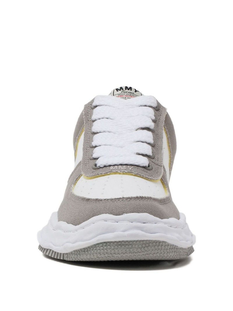 Wayne panelled wave-sole sneakers 3