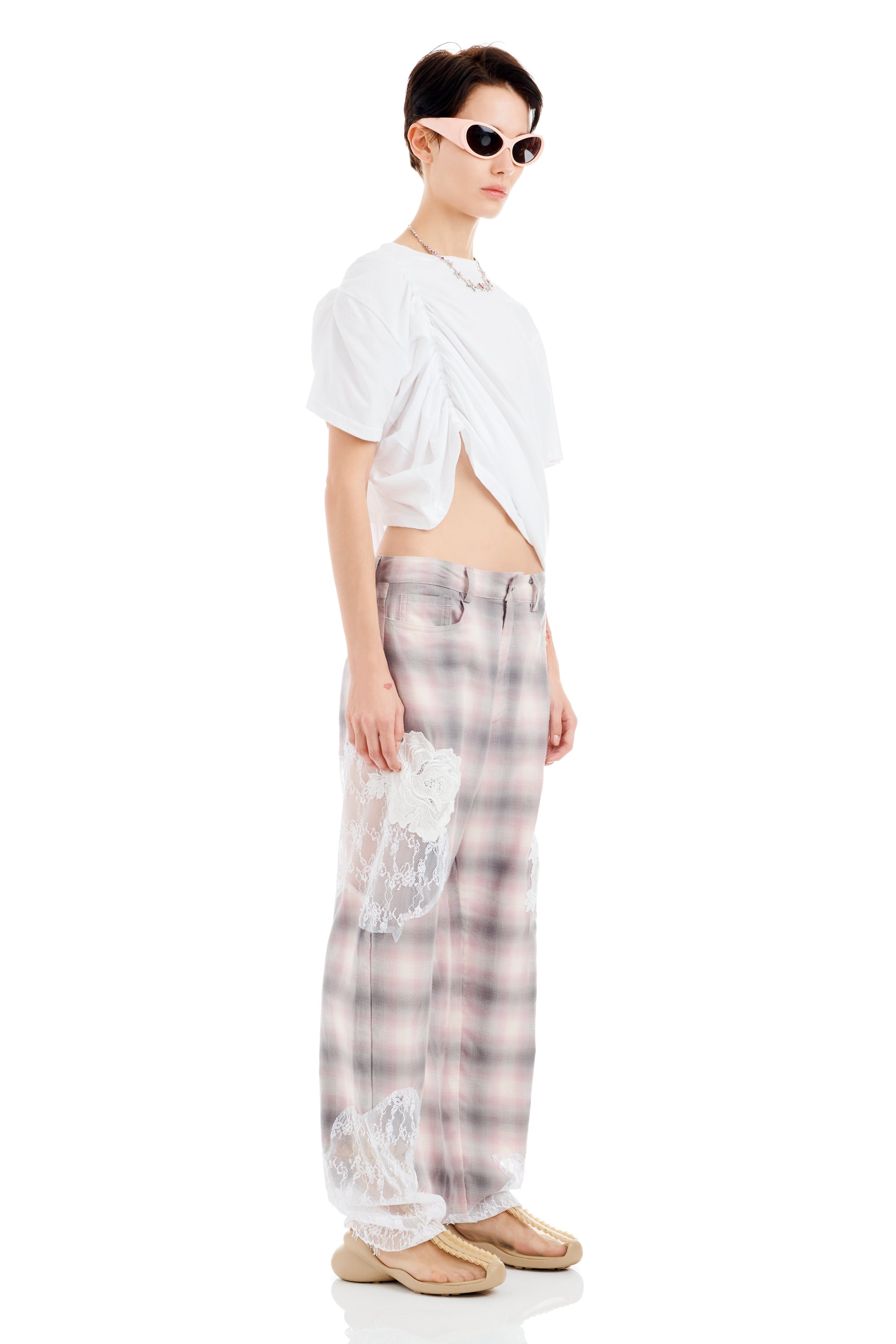 LAVENDER PLAID MIKAELA JEAN - 4