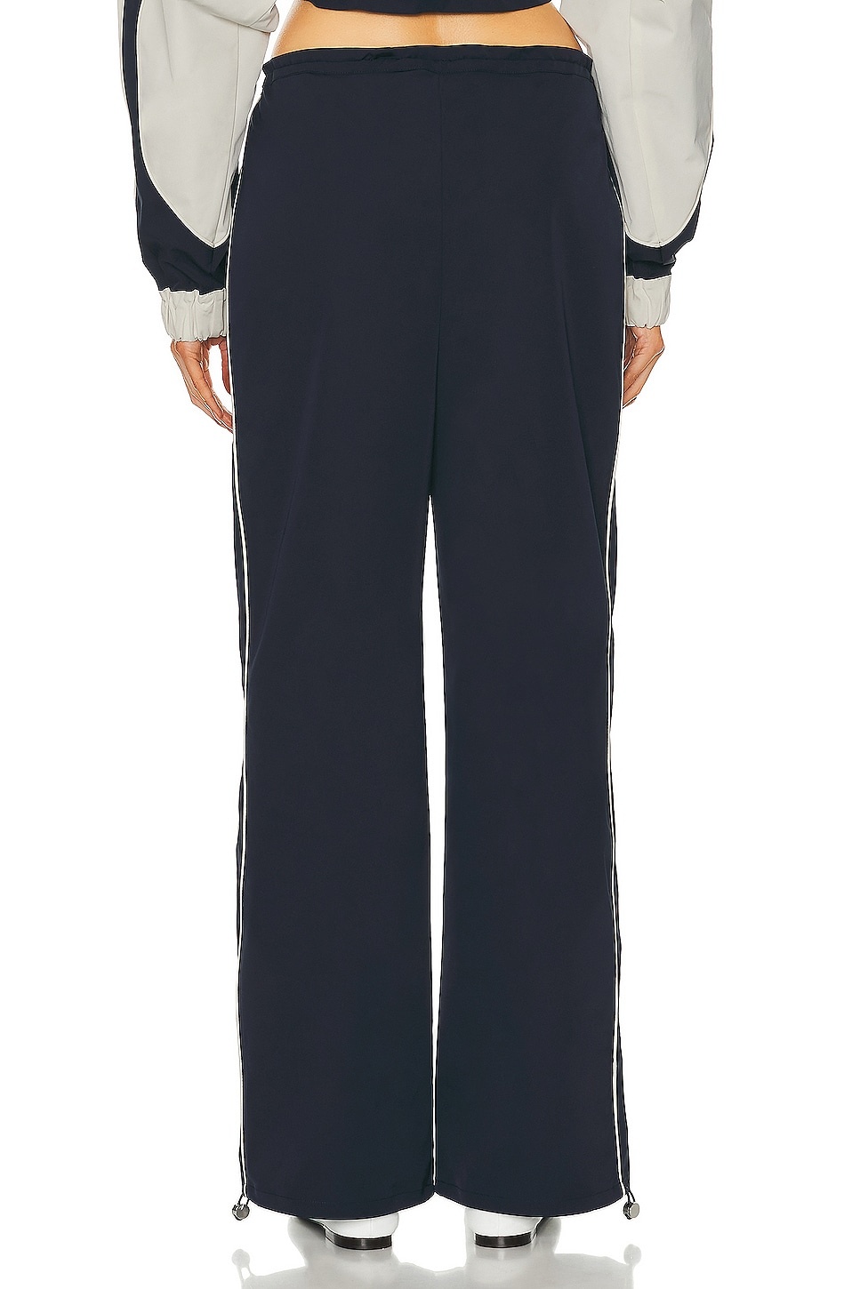 Cinched Waist Wide Leg Pant - 4