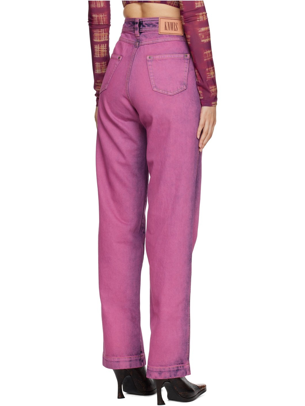 Purple Ayflex Jeans - 3
