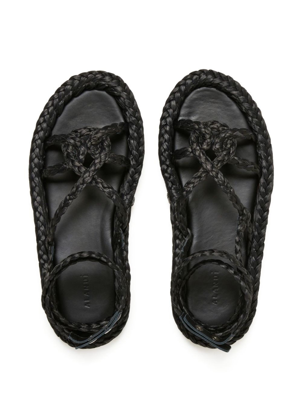 A Love Letter To India woven leather sandals - 5