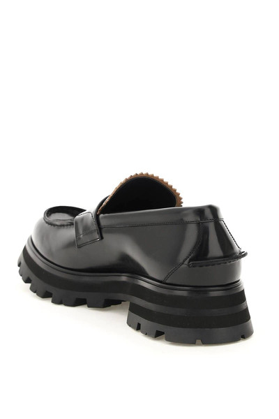 Alexander McQueen OVERSIZED SOLE PENNY LOAFER outlook