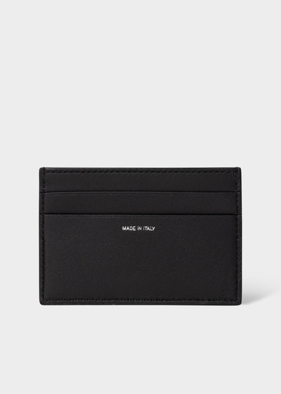 Paul Smith 'Life Drawing' Print Leather Card Holder outlook