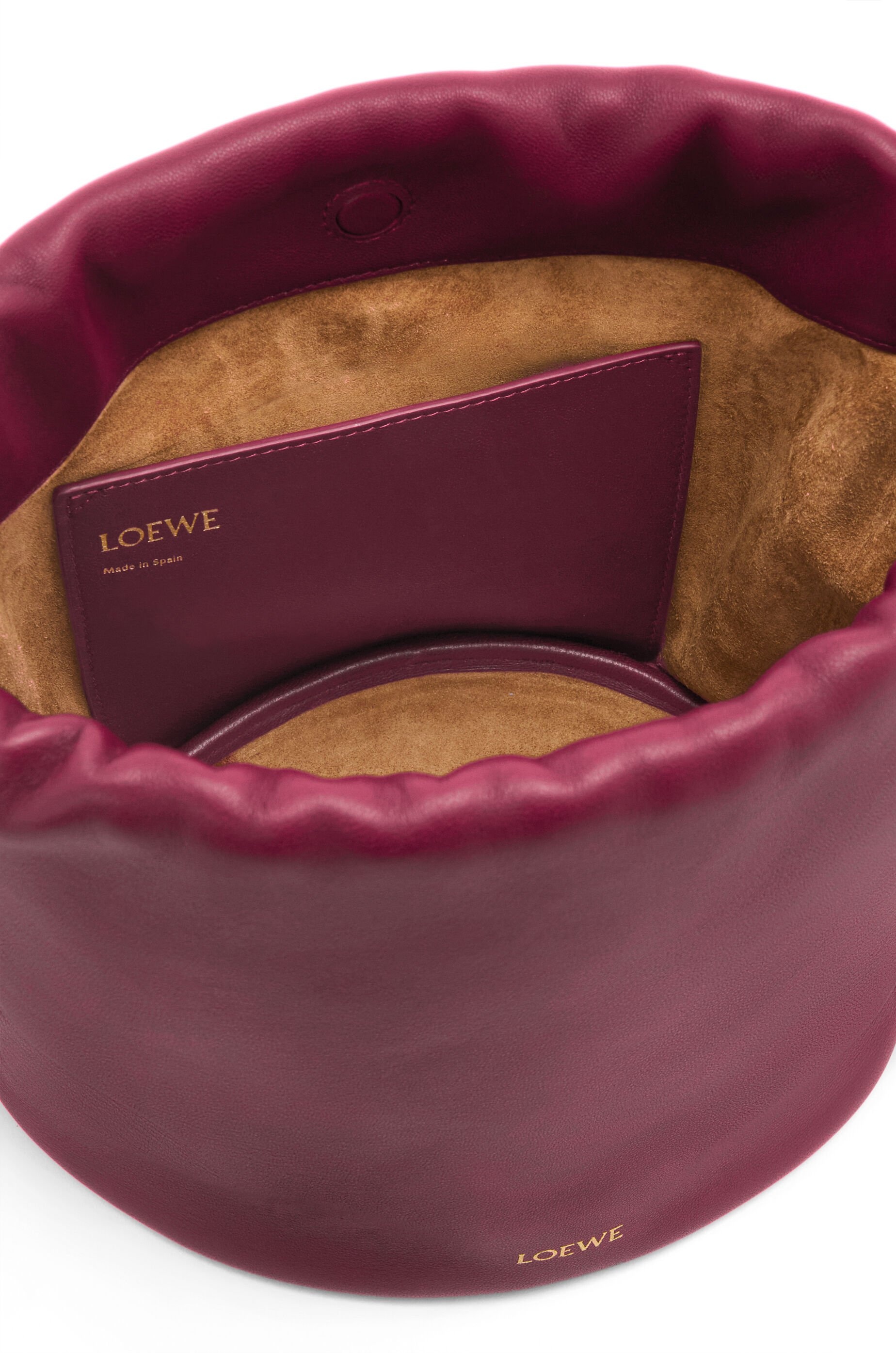 Flamenco Purse Bucket bag in mellow nappa lambskin - 8