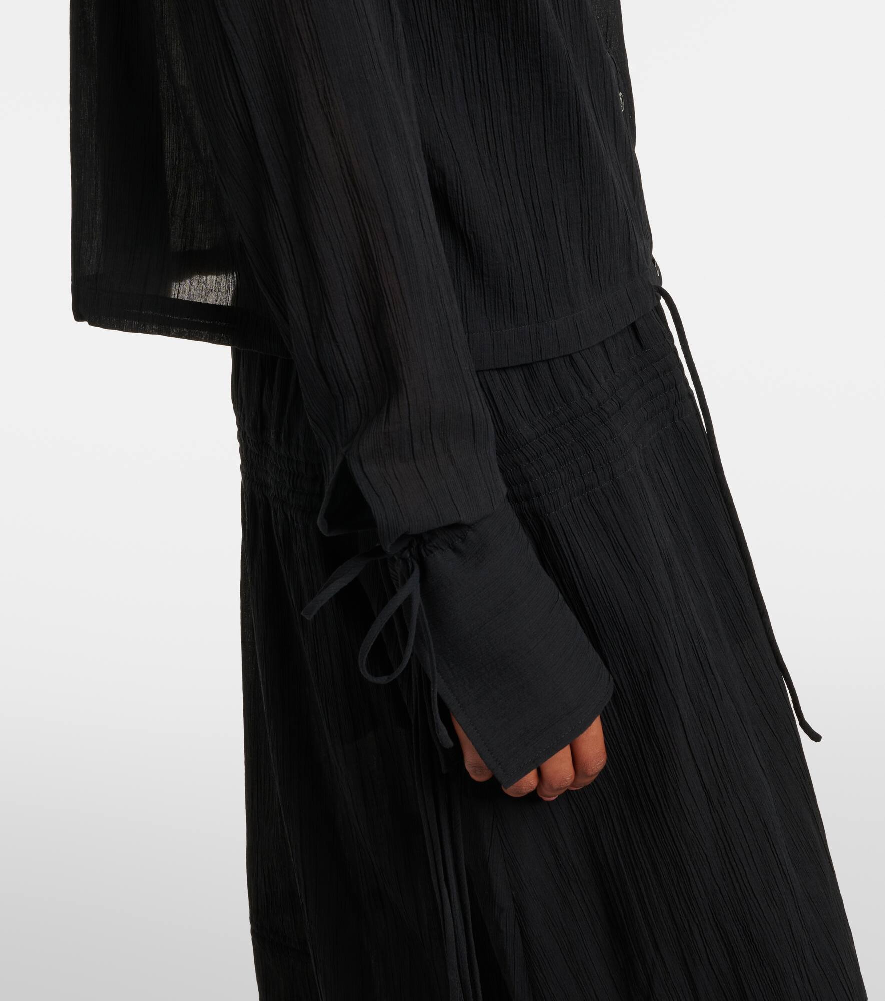 Cropped cotton shirt - 5