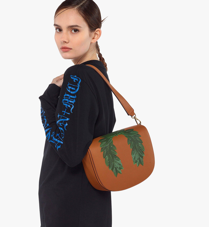 MCM PHENOMENON+MCM Laurel Satchel in Nappa Leather outlook