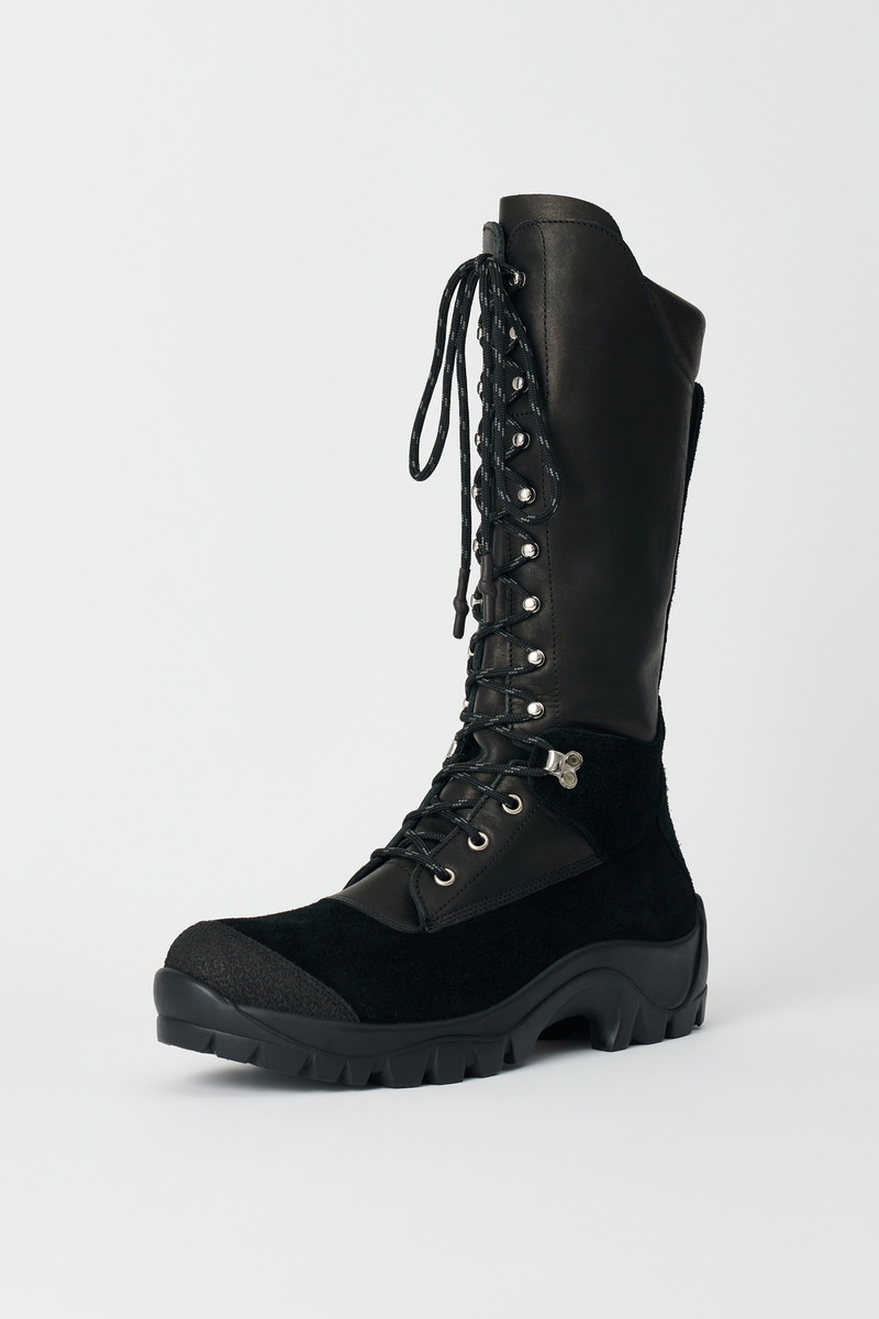 Tower Hiker Boot Black Leather 4