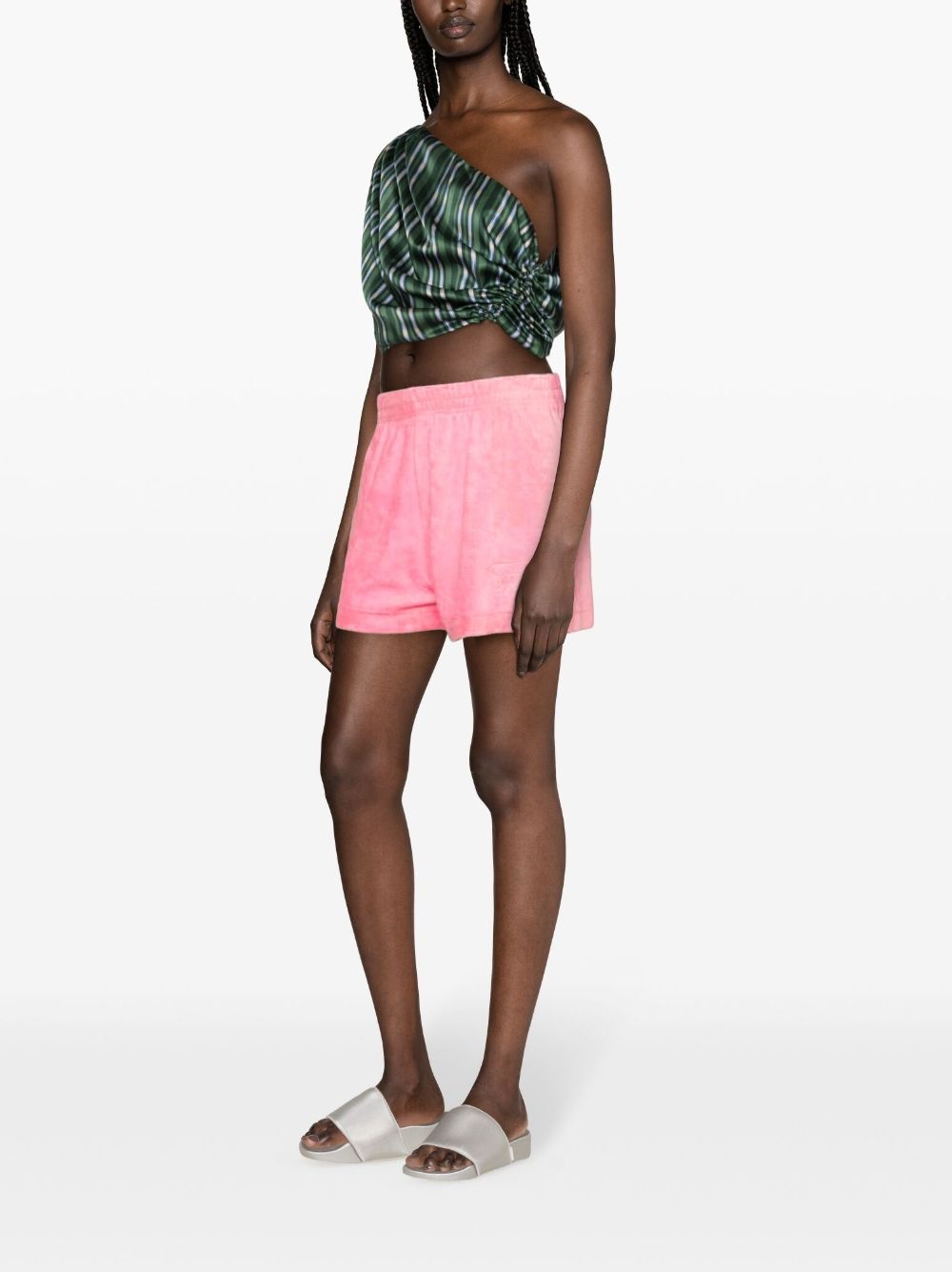 terry-cloth cotton shorts - 3