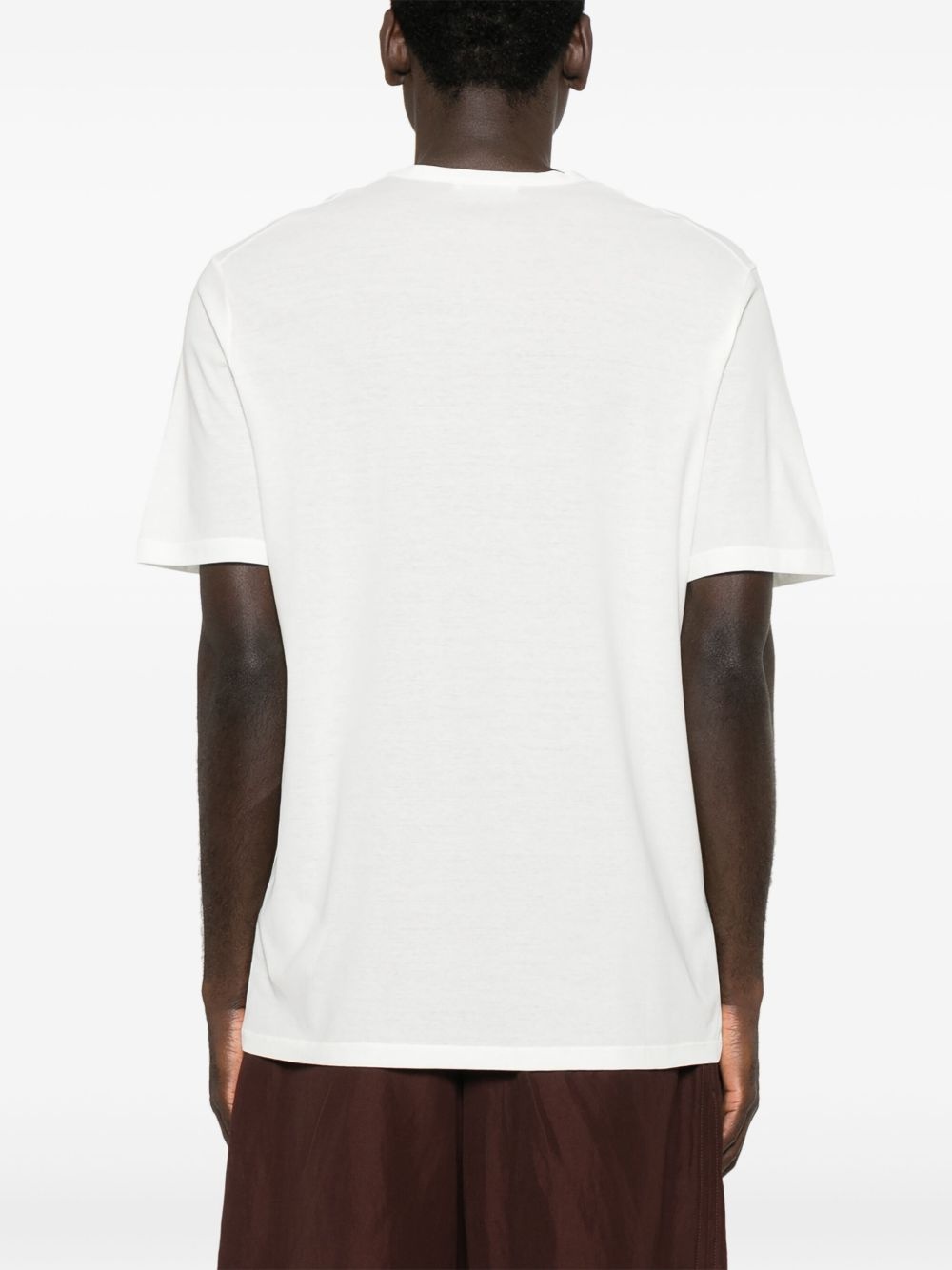 cotton crepe T-shirt - 3