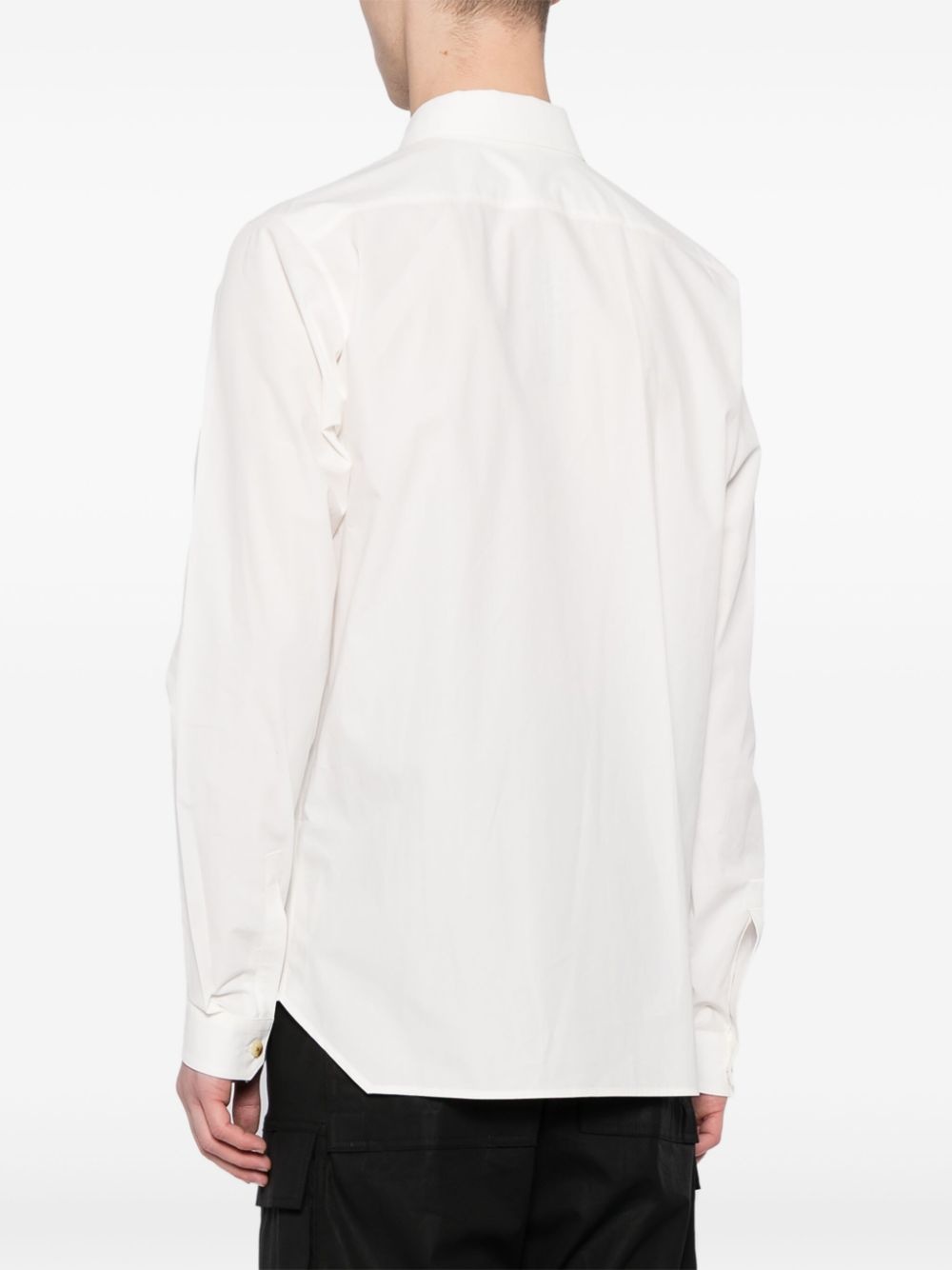 long-sleeve cotton shirt - 4