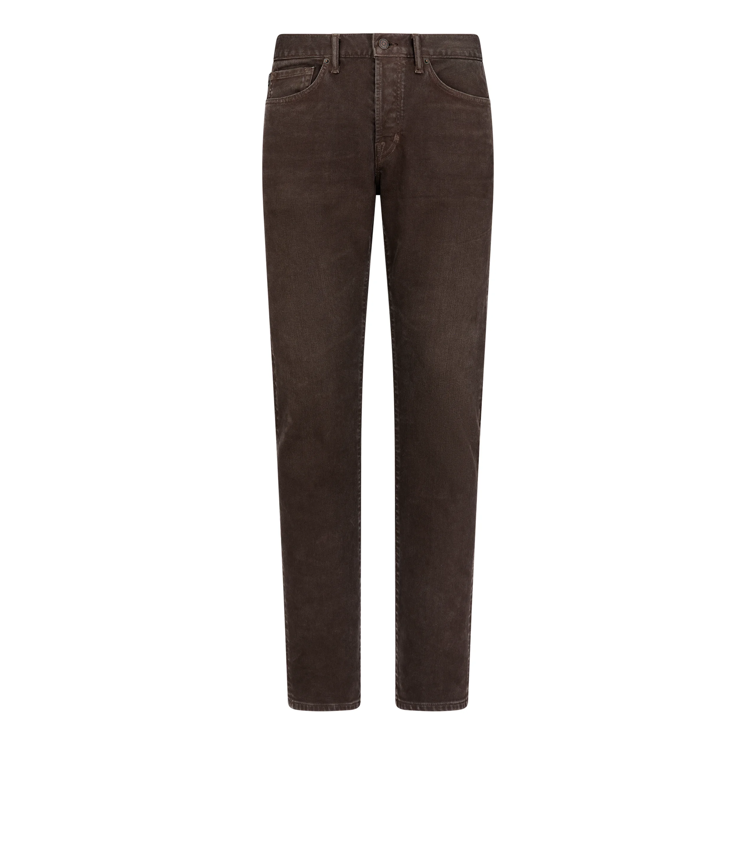 WESTERN CORD STRAIGHT FIT DENIM - 1