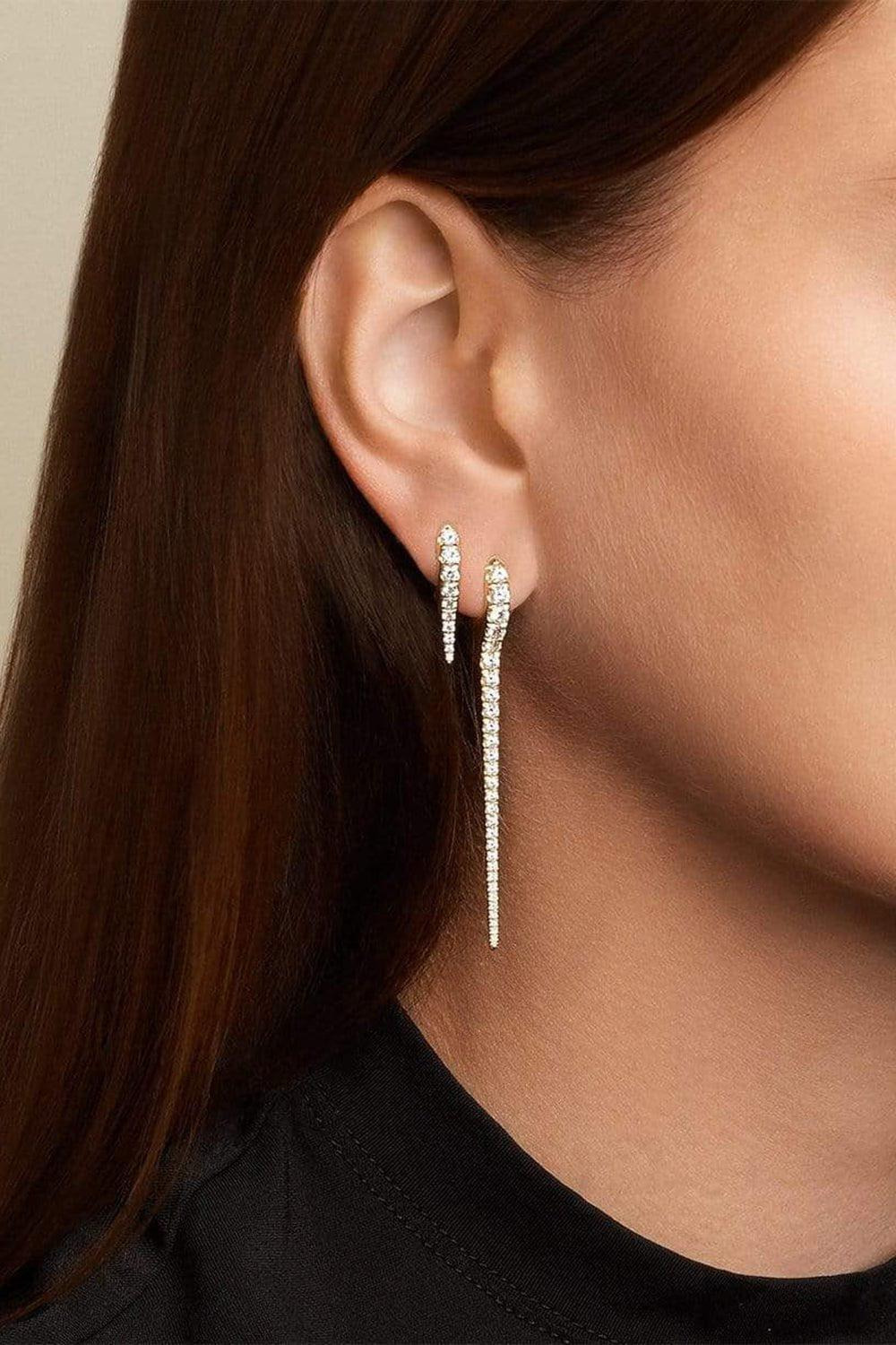 Large Lola Needle Earrings - 2