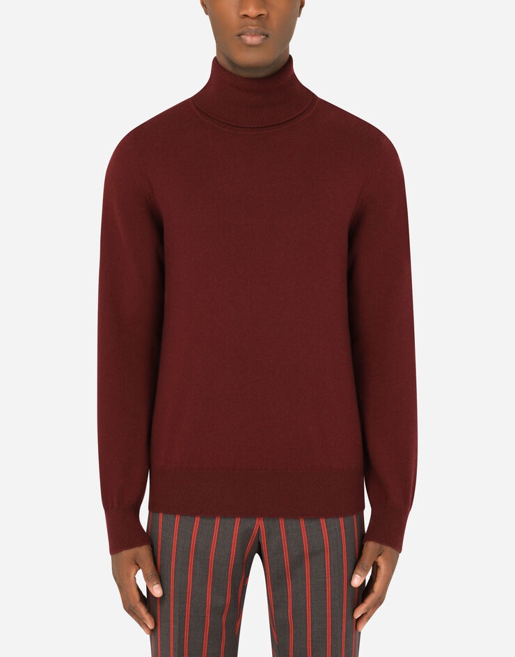 Cashmere turtle-neck sweater - 1