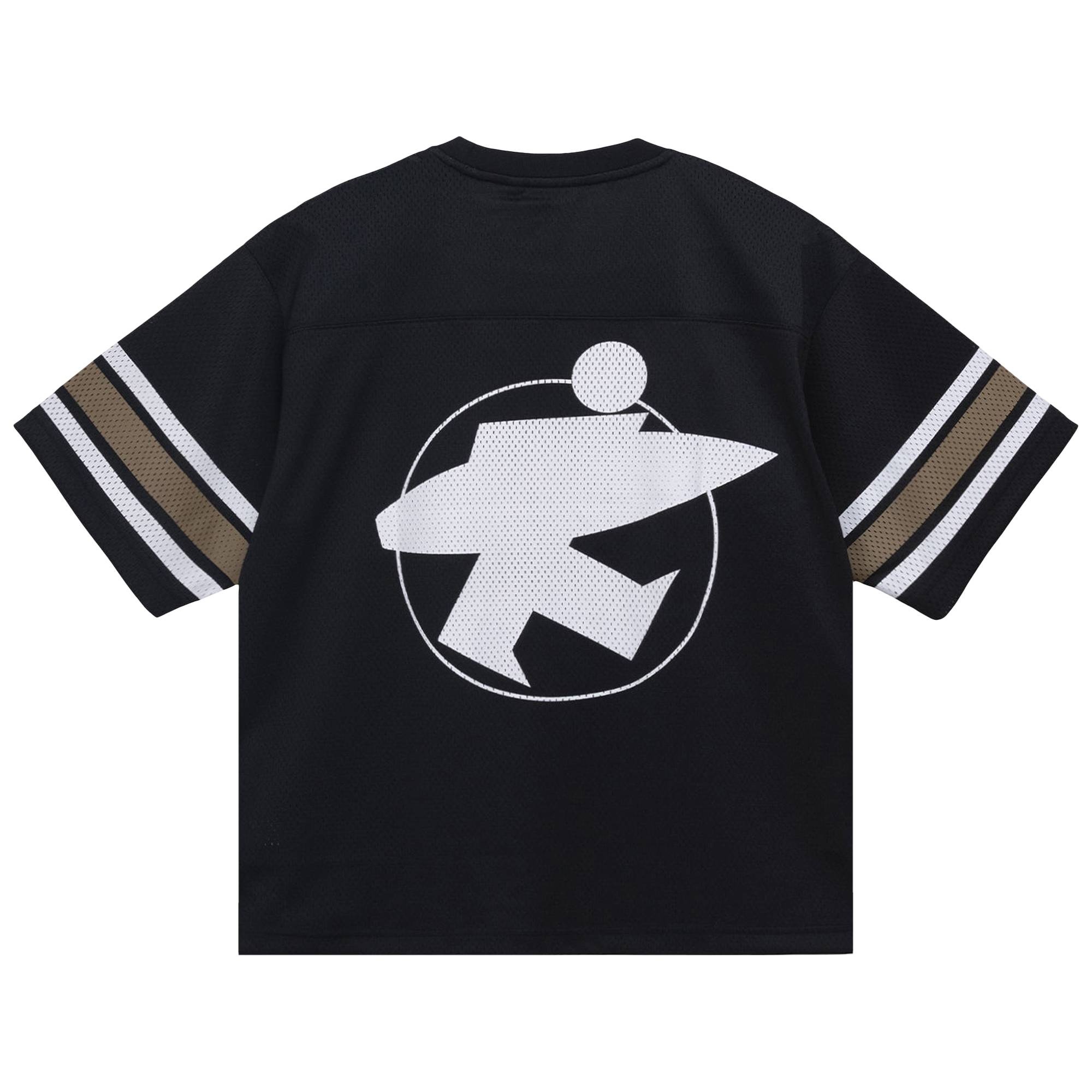 Stussy Surfman Mesh Football Jersey 'Black'