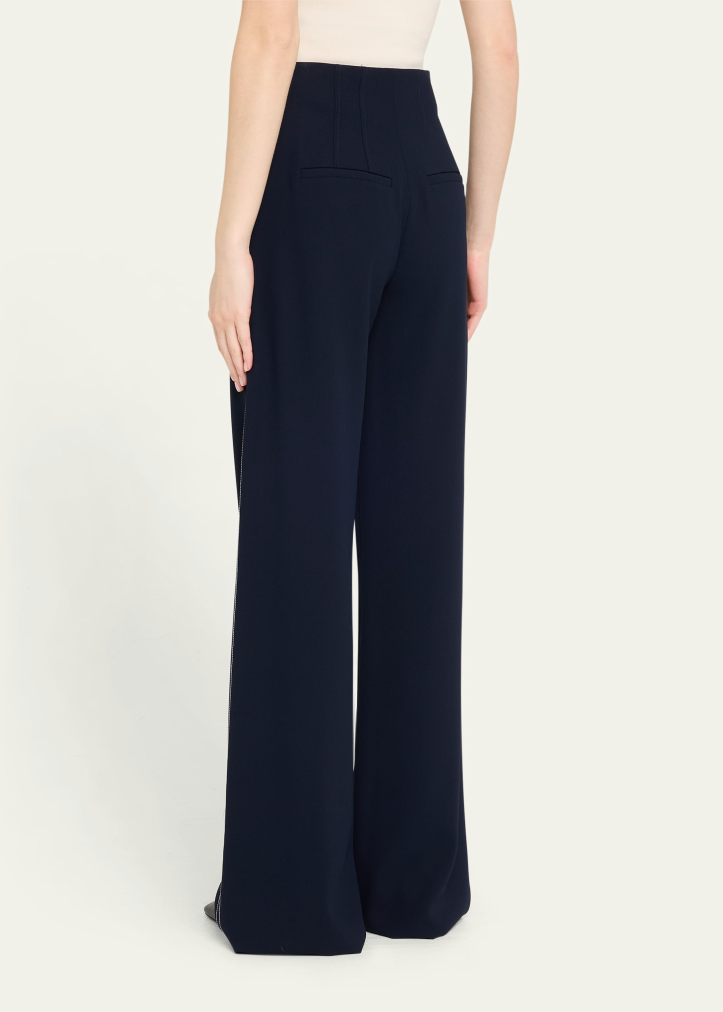Elin Wide-Leg Side Stripe Pants - 3