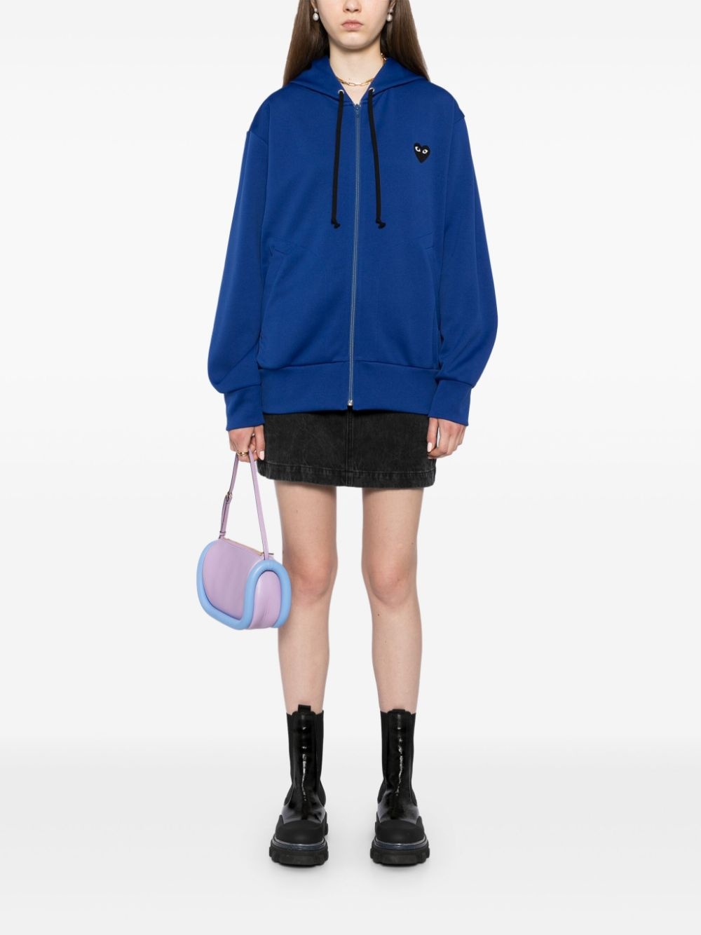 Big Heart zip-up hoodie - 2