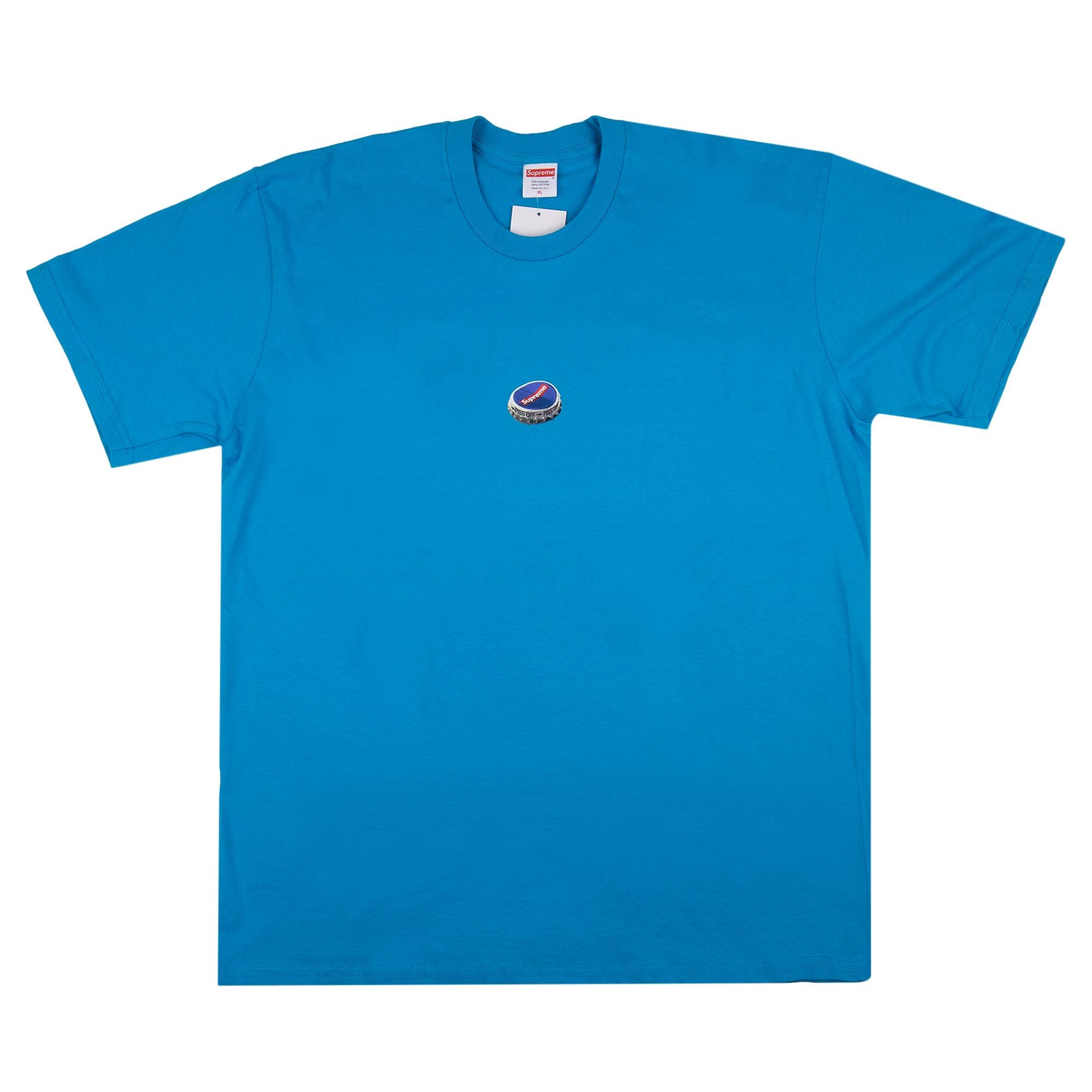 Supreme Bottle Cap Tee 'Bright Blue' - 1