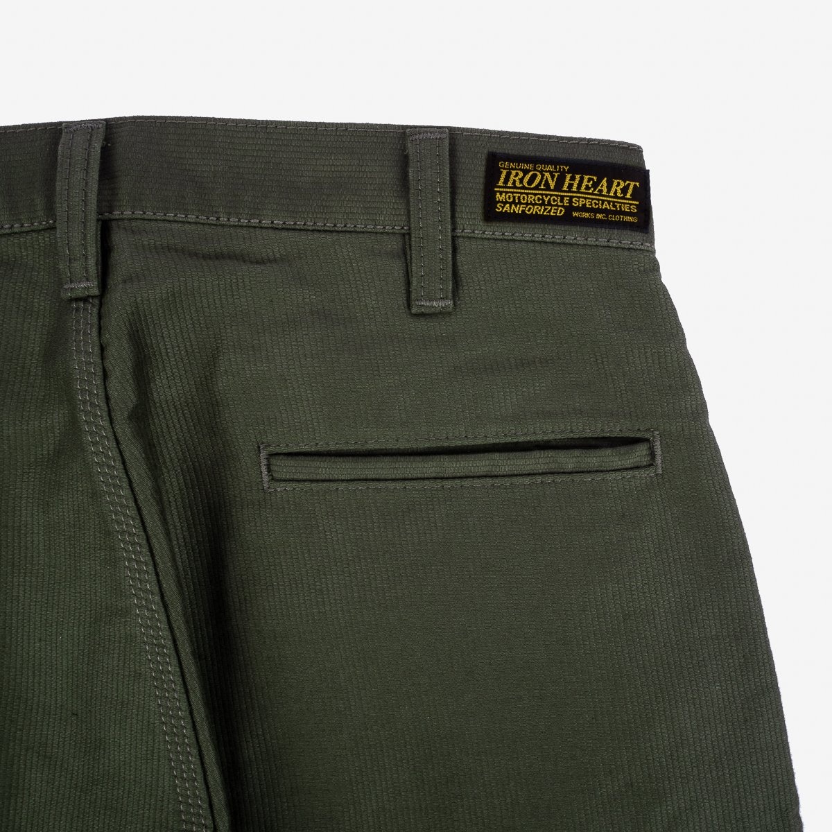 IHDR-502-ODG 12oz Cotton Whipcord Cargo Pants - Olive - 7