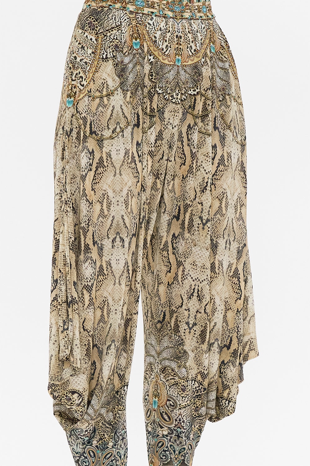 JERSEY DRAPE PANT WITH POCKET - 6