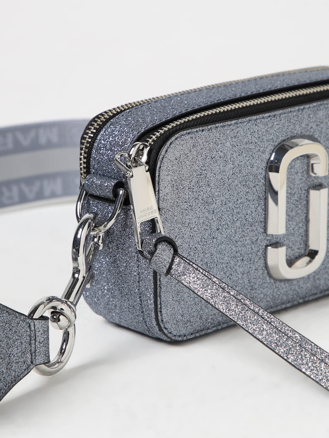 Marc Jacobs Marc Jacobs The Galactic Snapshot bag in glitter giglio REVERSIBLE