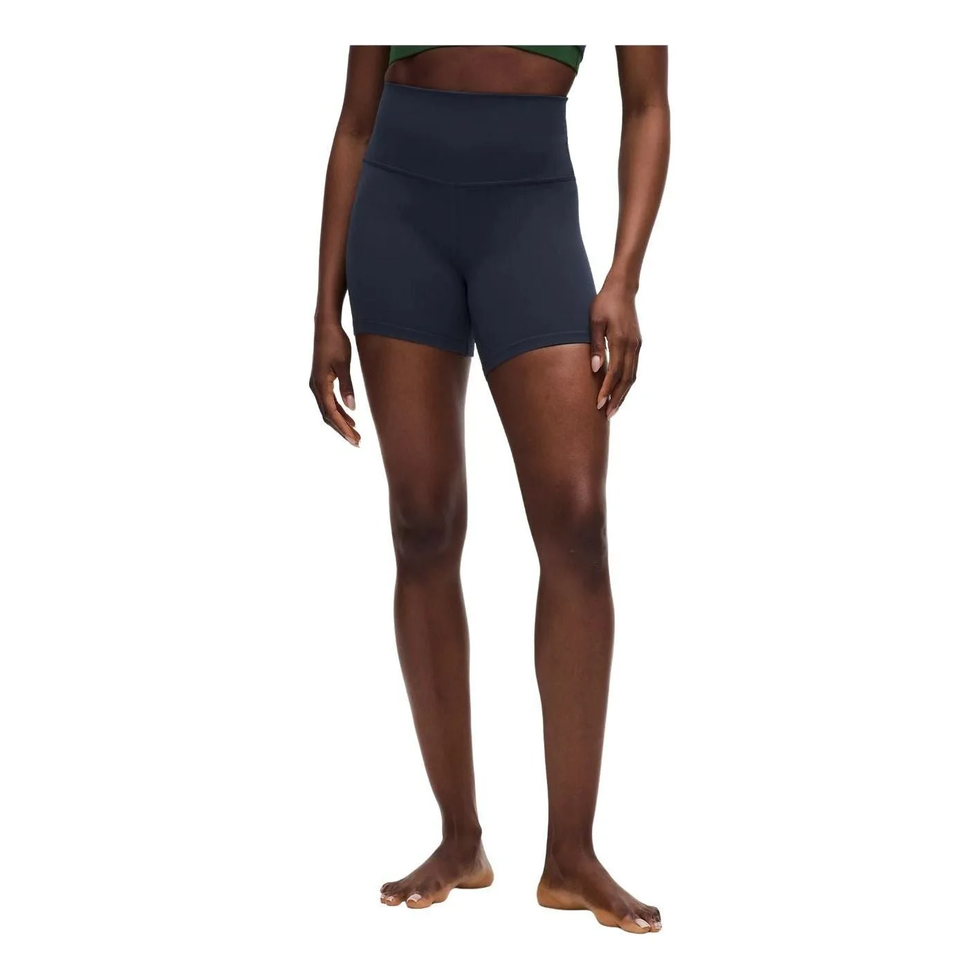 (WMNS) LULULEMON Align High-Rise Short 6" 'True Navy' LW7BG3S-620956800 - 1